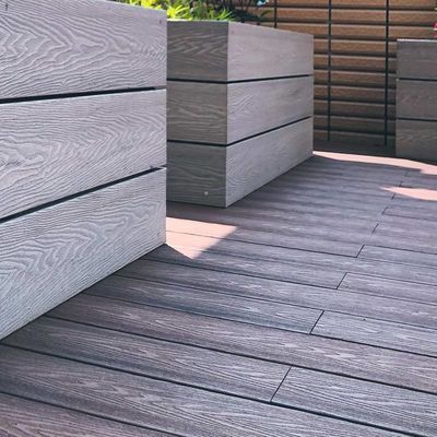 良い価格 防水バルコニー 屋外複合デッキボード WPC ホールプロフィール オンライン