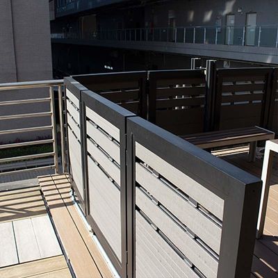 良い価格 防火WPCゲートパネル 軽量 ゲート用 WPC複合板 オンライン