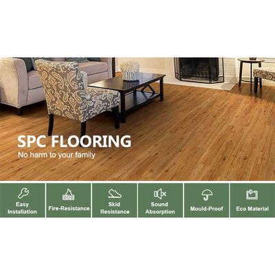 良い価格 住宅用 高級型 SPC 床 インテリア SPC 板材 床 BP 質感 オンライン